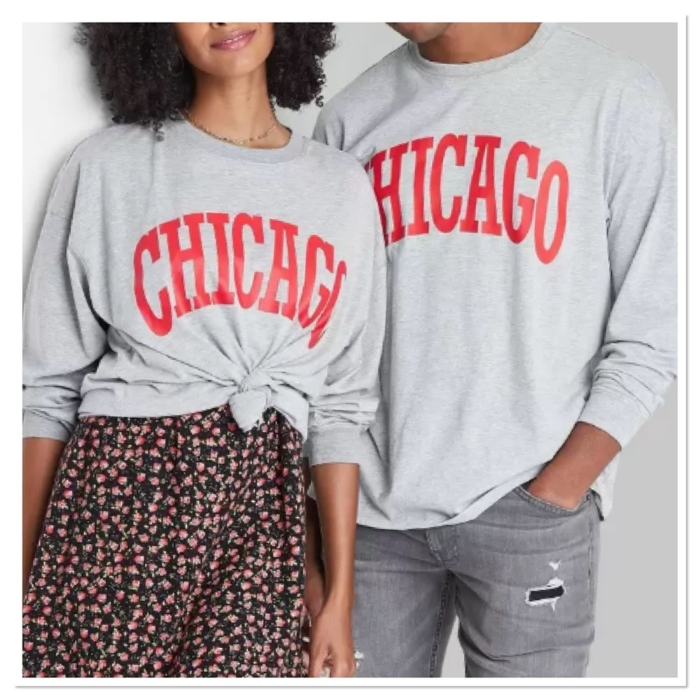 Wild Fable Unisex Adult Long Sleeve Oversized T-Shirt